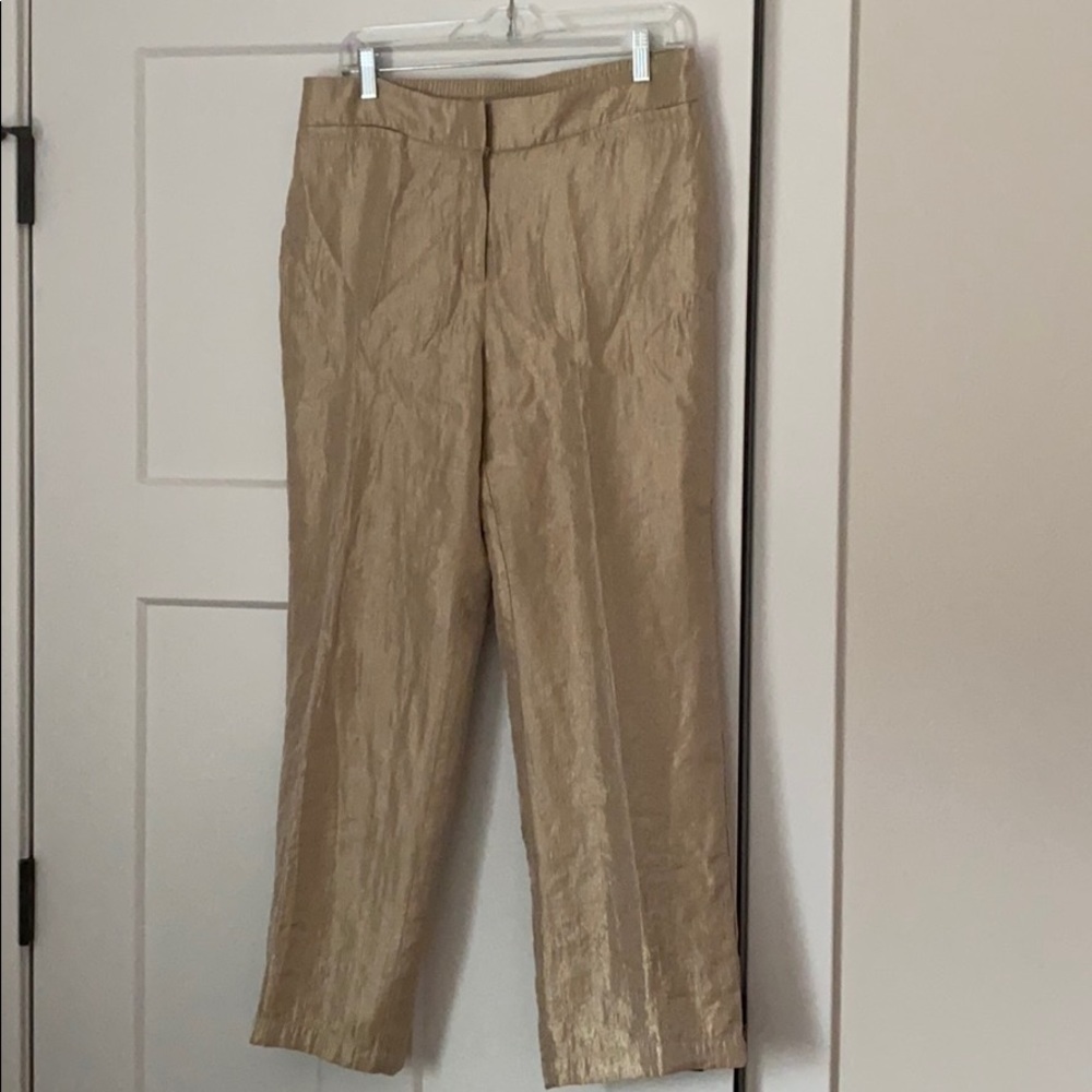 Gold pants